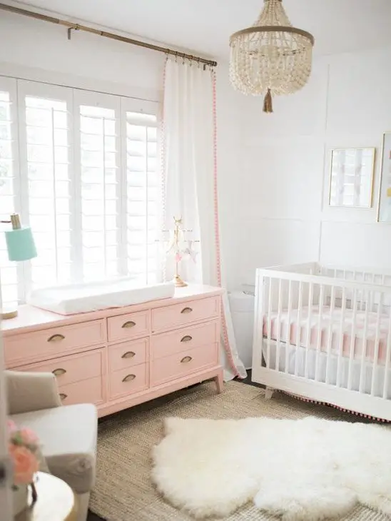 rug duo baby girl nursery