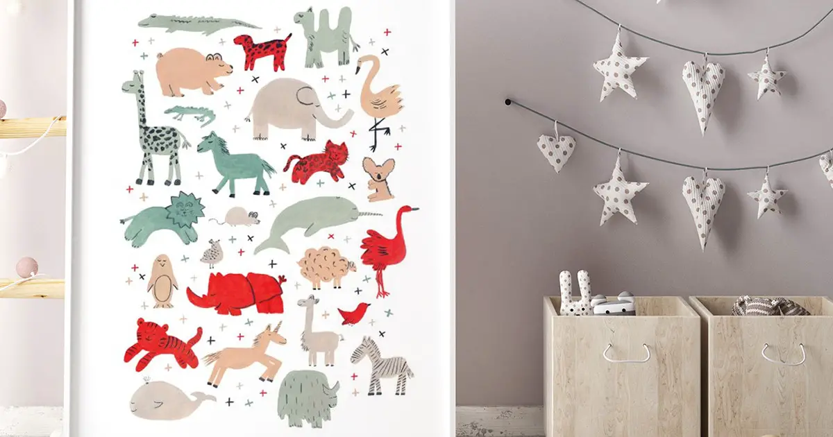 Animal Themed Nursery Décor