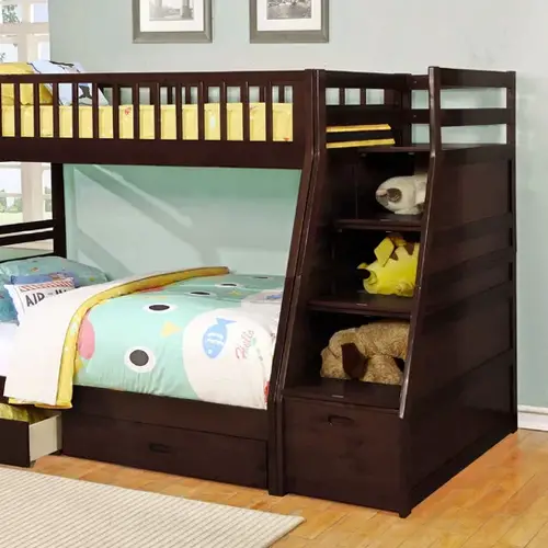 jamie twin bunk bed with storage