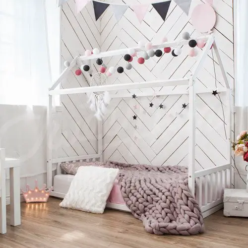 house frame bed twin