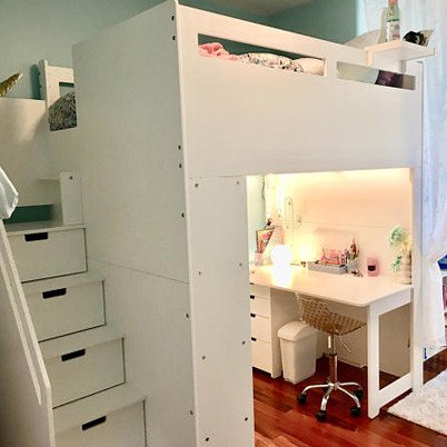 minimalist bunk bed design