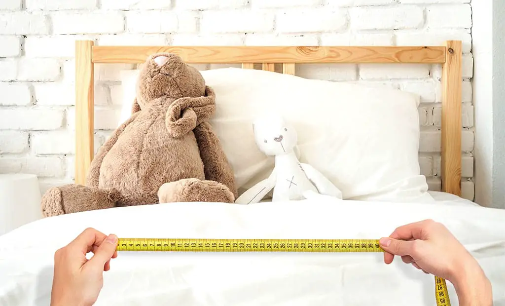 toddler bed mattress height