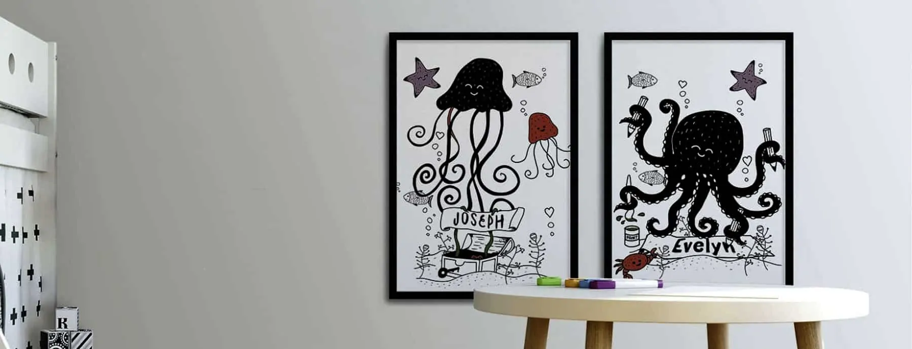 Personalised children's wall art